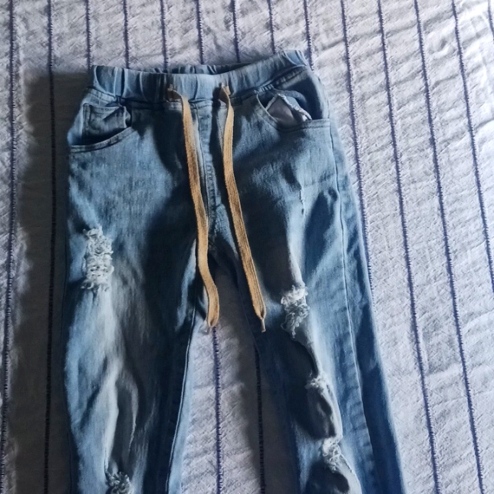 Girls skinny jeggings
